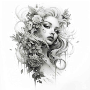 faces tattoo design ideas artistic flair delicate represents resilience