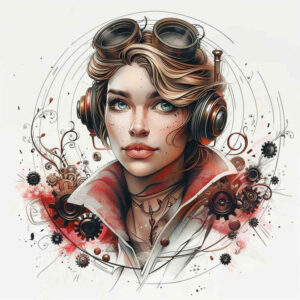 faces tattoo design ideas Surrealism imperfect symmetry delicate symbolising perseverance