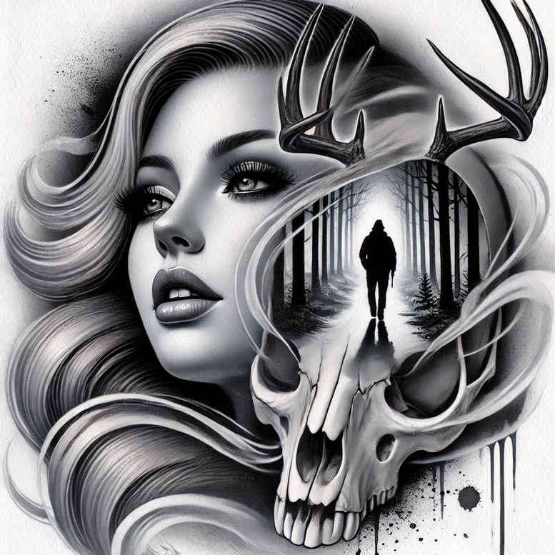 faces tattoo design ideas color overlays detailed texture for inner arm