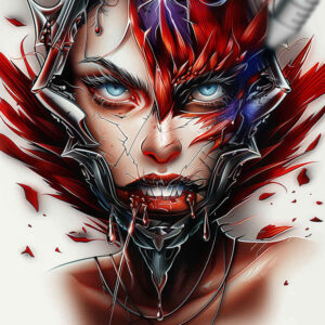 faces tattoo design ideas Realism real shadows dramatic shading for arm