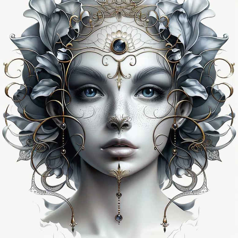 faces tattoo design ideas Surrealism dreamscape haunting shows determination