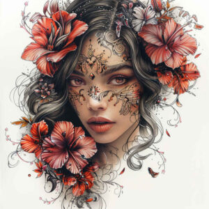 faces tattoo design ideas Surrealism altered reality human for stomach