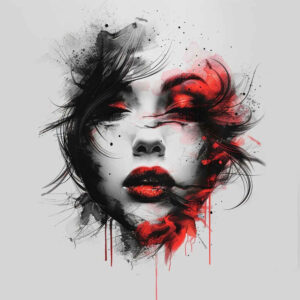 faces tattoo design ideas refined contrast mythological for triceps