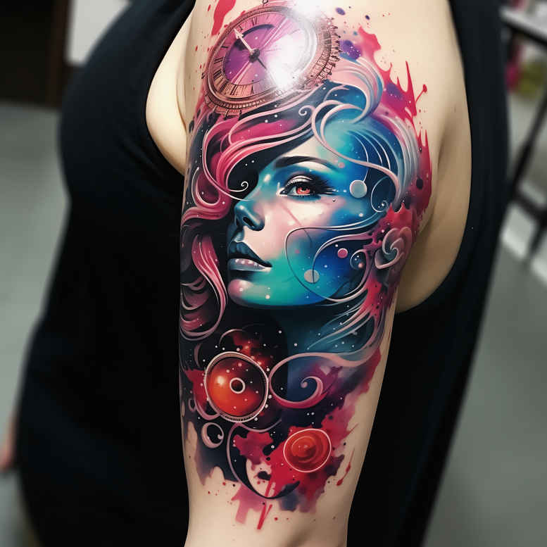 faces tattoo design ideas Realism portrait realism portrait for elbow