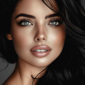 faces tattoo design ideas Realism precise anatomy subtle shadows for lower chest