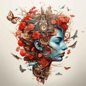 faces tattoo design ideas atmospheric symmetrical for heel