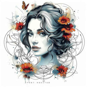faces tattoo design ideas Surrealism transcendent tattoo style for wrist