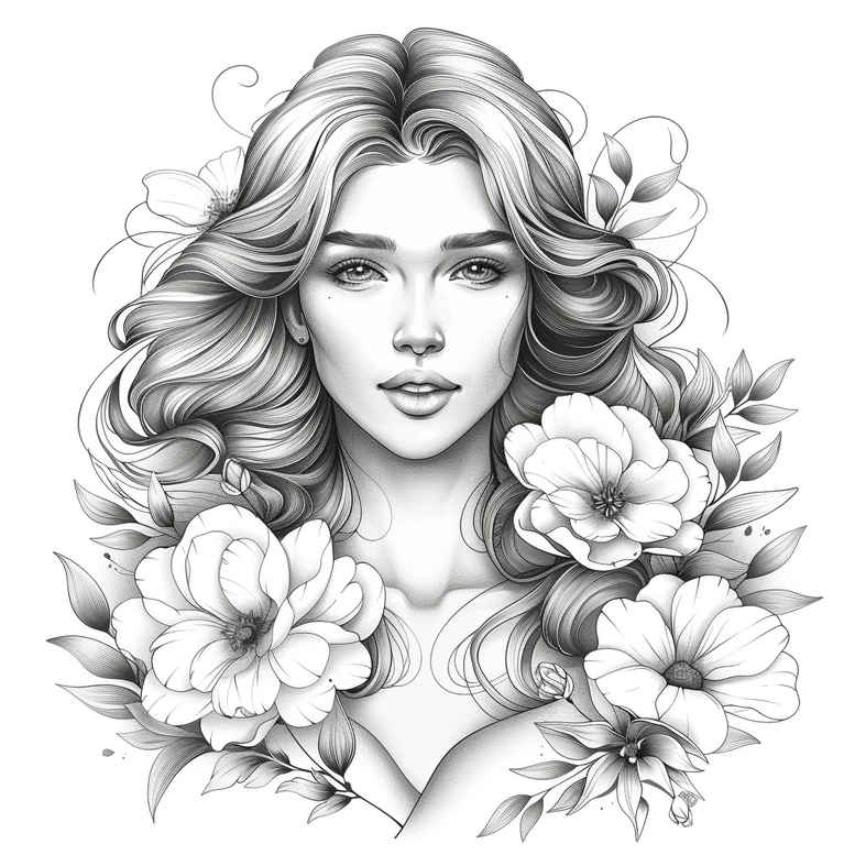 ancestral-tattoo – tattoo design ideas free ai generated – elemental – for-knee – Gallery: family-inkby-ai