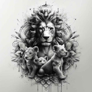 emotional-tattoo – tattoo design ideas free ai generated – plain – for-lower-back – Gallery: family-inkby-ai