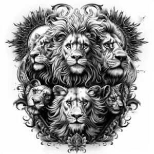 family-bond-tattoo – tattoo design ideas free ai generated – micro-design – for-upper-thigh – Gallery: family-inkby-ai