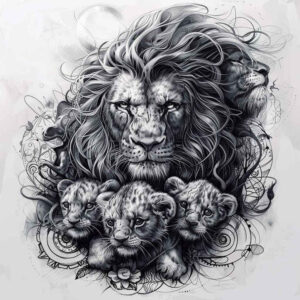 family-bond-tattoo – tattoo design ideas free ai generated – unadorned – for-shoulder – Gallery: family-inkby-ai