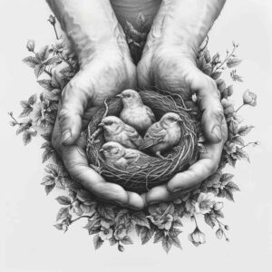 family-devotion-tattoo – tattoo design ideas free ai generated – unadorned – for-lower-leg – Gallery: family-inkby-ai