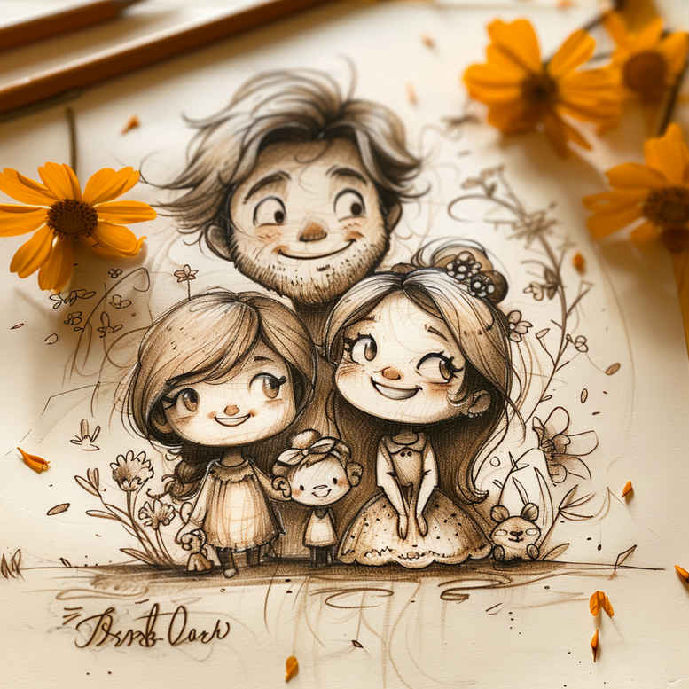 family-legacy-tattoo – tattoo design ideas free ai generated – open-space – for-nape – Gallery: family-inkby-ai