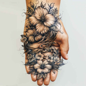 family-motif – tattoo design ideas free ai generated – subtle-shape – for-lower-chest – Gallery: family-inkby-ai