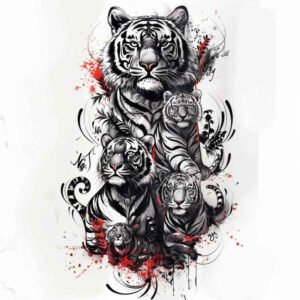 family-pride-tattoo – tattoo design ideas free ai generated – clean-stroke – for-fingers – Gallery: family-inkby-ai