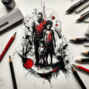 family-pride-tattoo – tattoo design ideas free ai generated – miniature – for-lower-back – Gallery: family-inkby-ai