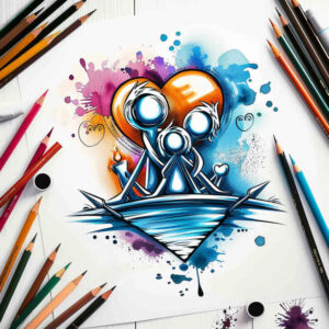 family-protection-tattoo – tattoo design ideas free ai generated – unadorned – for-neck – Gallery: family-inkby-ai