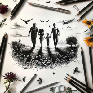 family-sign – tattoo design ideas free ai generated – plain-tattoo – for-hip – Gallery: family-inkby-ai