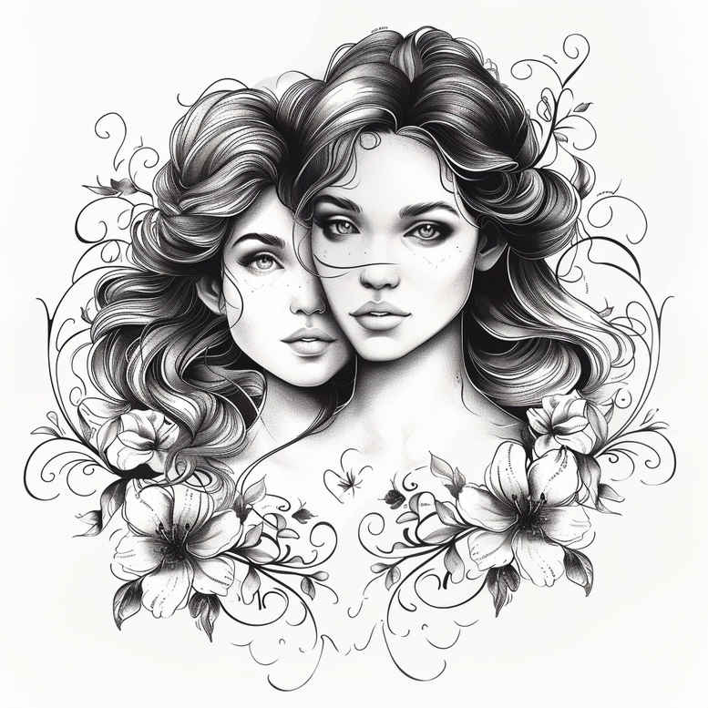 family-ties-tattoo – tattoo design ideas free ai generated – mini-ink – for-scapula – Gallery: family-inkby-ai