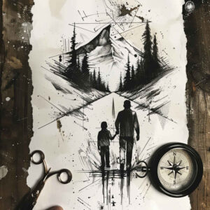 family-ties-tattoo – tattoo design ideas free ai generated – pristine – for-calf – Gallery: family-inkby-ai