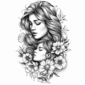 family-tradition-tattoo – tattoo design ideas free ai generated – no-excess – for-nape – Gallery: family-inkby-ai