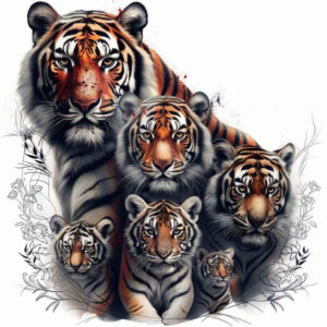 for-women – tattoo design ideas free ai generated – pure-shape – for-temple – Gallery: family-inkby-ai