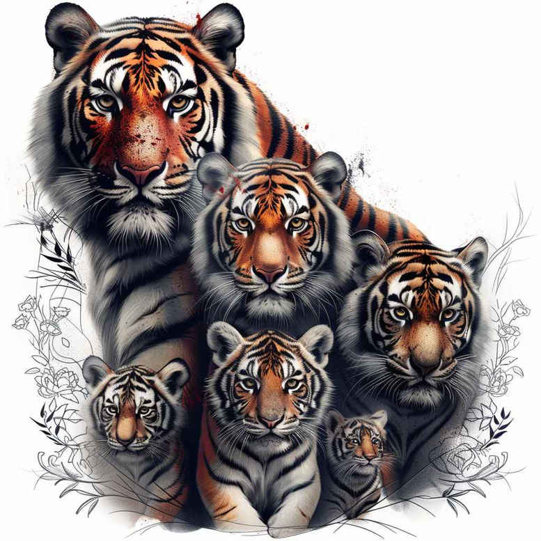 for-women – tattoo design ideas free ai generated – pure-shape – for-temple – Gallery: family-inkby-ai