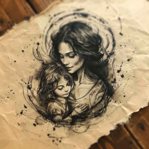 home-symbol-tattoo – tattoo design ideas free ai generated – micro-line – for-heel – Gallery: family-inkby-ai