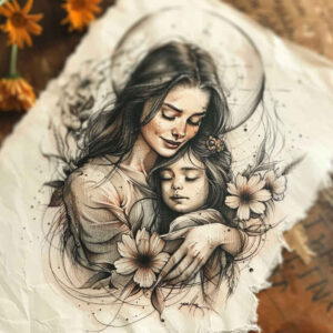 home-tattoo – tattoo design ideas free ai generated – clear-edge – for-back – Gallery: family-inkby-ai