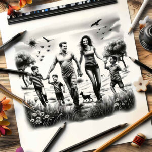 home-tattoo – tattoo design ideas free ai generated – discreet-mark – for-nape – Gallery: family-inkby-ai