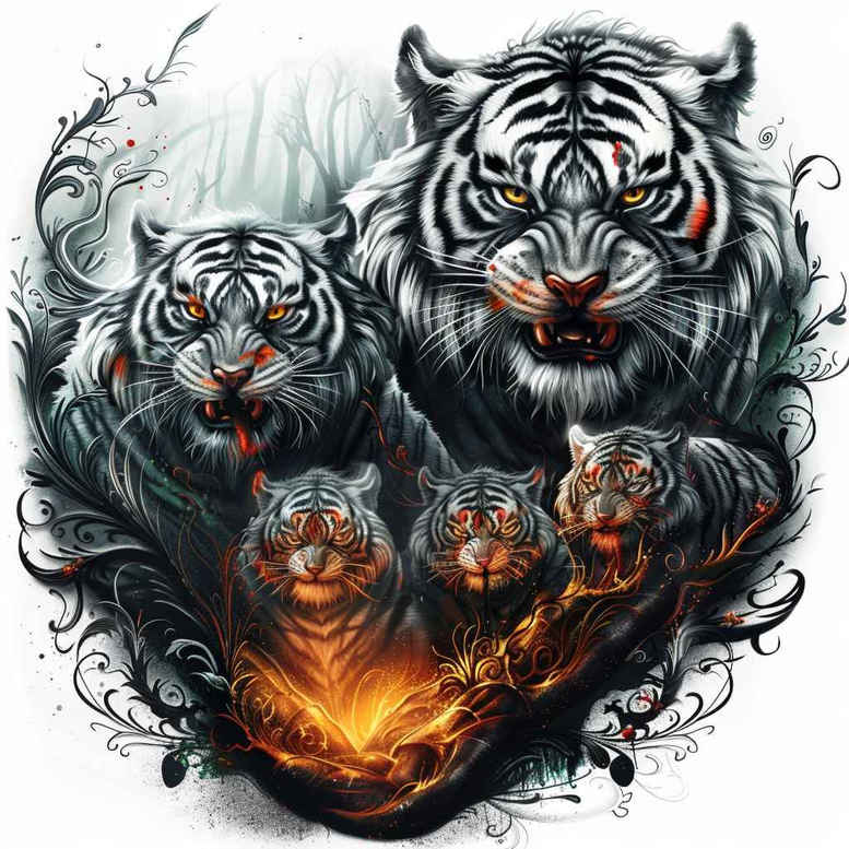 home-tattoo – tattoo design ideas free ai generated – fine-line – for-shoulder-blade – Gallery: family-inkby-ai