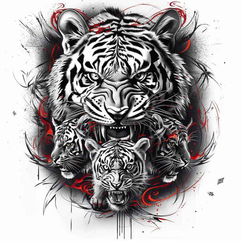 love-tattoo – tattoo design ideas free ai generated – crisp-outline – for-arm – Gallery: family-inkby-ai