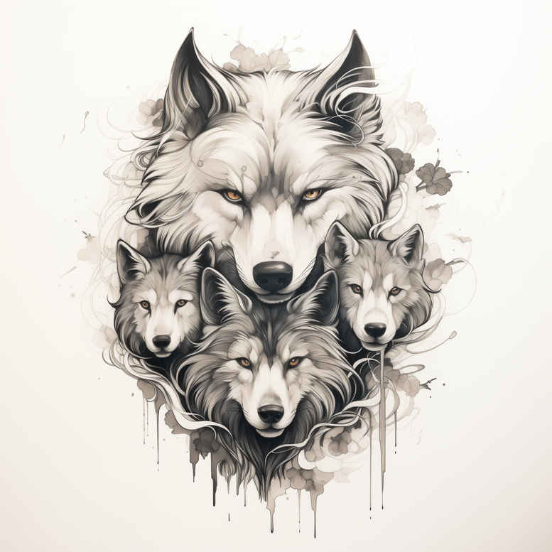 love-tattoo – tattoo design ideas free ai generated – no-excess – for-lower-thigh – Gallery: family-inkby-ai