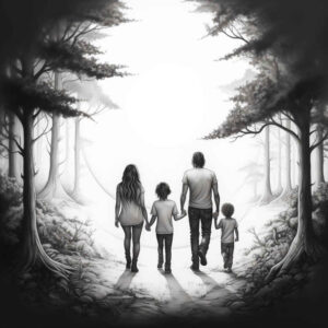 memorial-tattoo – tattoo design ideas free ai generated – clean-lines – for-upper-back – Gallery: family-inkby-ai