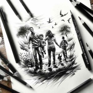 memorial-tattoo – tattoo design ideas free ai generated – pure-shape – for-ankle – Gallery: family-inkby-ai