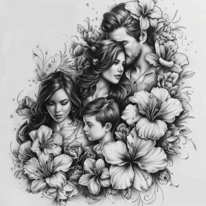 parents-tattoo – tattoo design ideas free ai generated – basic – for-inner-arm – Gallery: family-inkby-ai