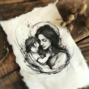 parents-tattoo – tattoo design ideas free ai generated – clean-lines – for-hand – Gallery: family-inkby-ai