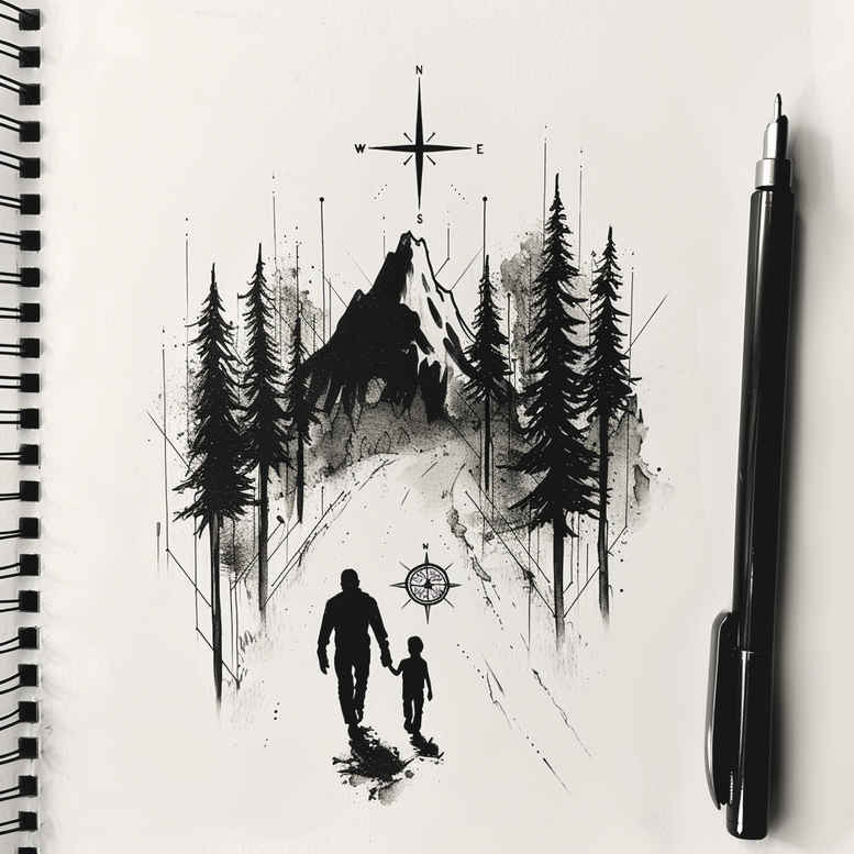 roots-tattoo – tattoo design ideas free ai generated – iconic – for-wrist – Gallery: family-inkby-ai