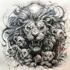roots-tattoo – tattoo design ideas free ai generated – precise – for-side-torso – Gallery: family-inkby-ai