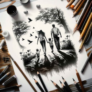 family tattoo design ideas displaced objects ancestry for chest