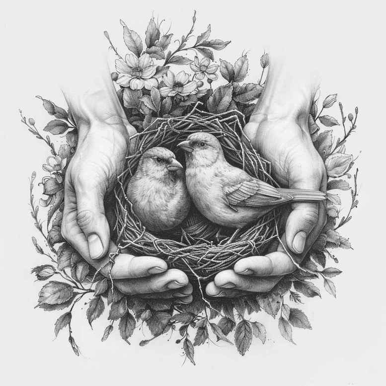 family tattoo design ideas crisp outline ancestry for triceps