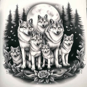 family tattoo design ideas Realism contrast play ancestry for wrist side
