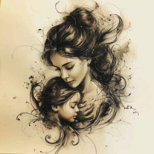 family tattoo design ideas Surrealism blurred boundaries bond embodying endurance