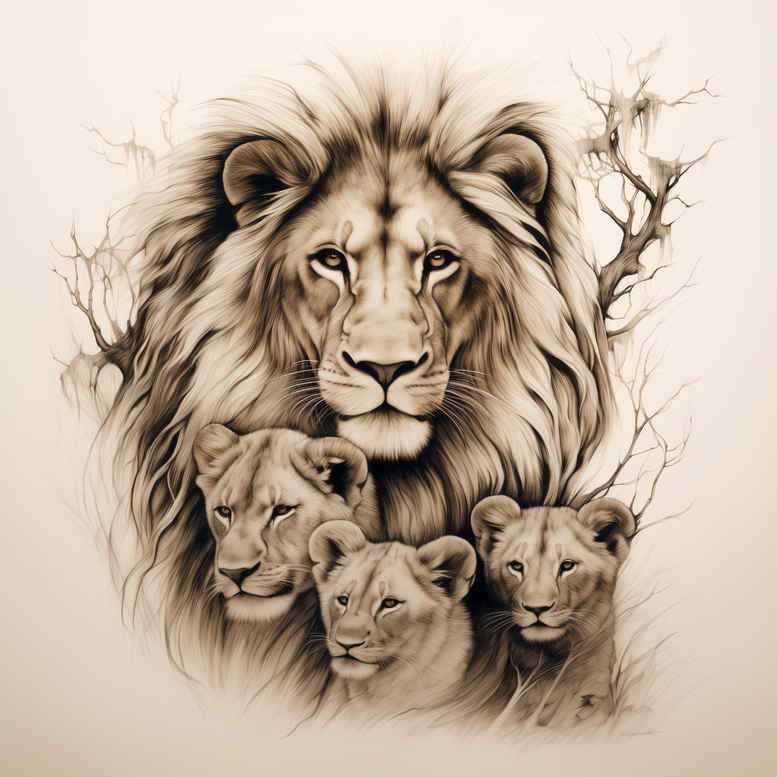 family tattoo design ideas Realism visual truth eternal meaning endurance
