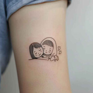family tattoo design ideas minimal texture family tree for calf