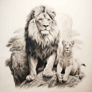 family tattoo design ideas Surrealism ethereal family tree for hip
