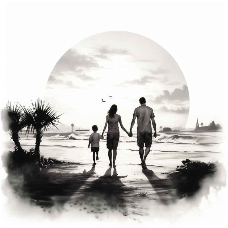 family tattoo design ideas saturated family tree resilience and power