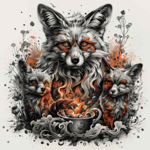 family tattoo design ideas CGI-rendered guardianship shows resilience