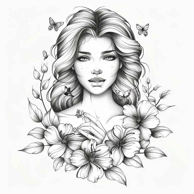 family tattoo design ideas bold highlights heart symbolising strength