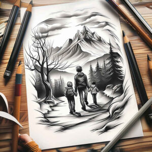 family tattoo design ideas realistic home for thigh